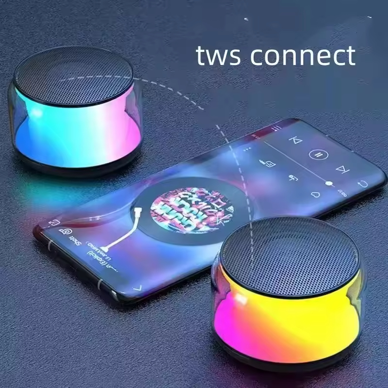 S100 Wireless Bluetooth Speaker with RGB Night Light 3D Stereo Sound Multifunction Subwoofer